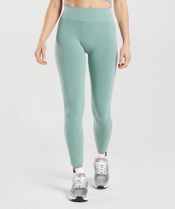 Leggins Gymshark Pause Seamless Mujer Azules | CO 2870QMA